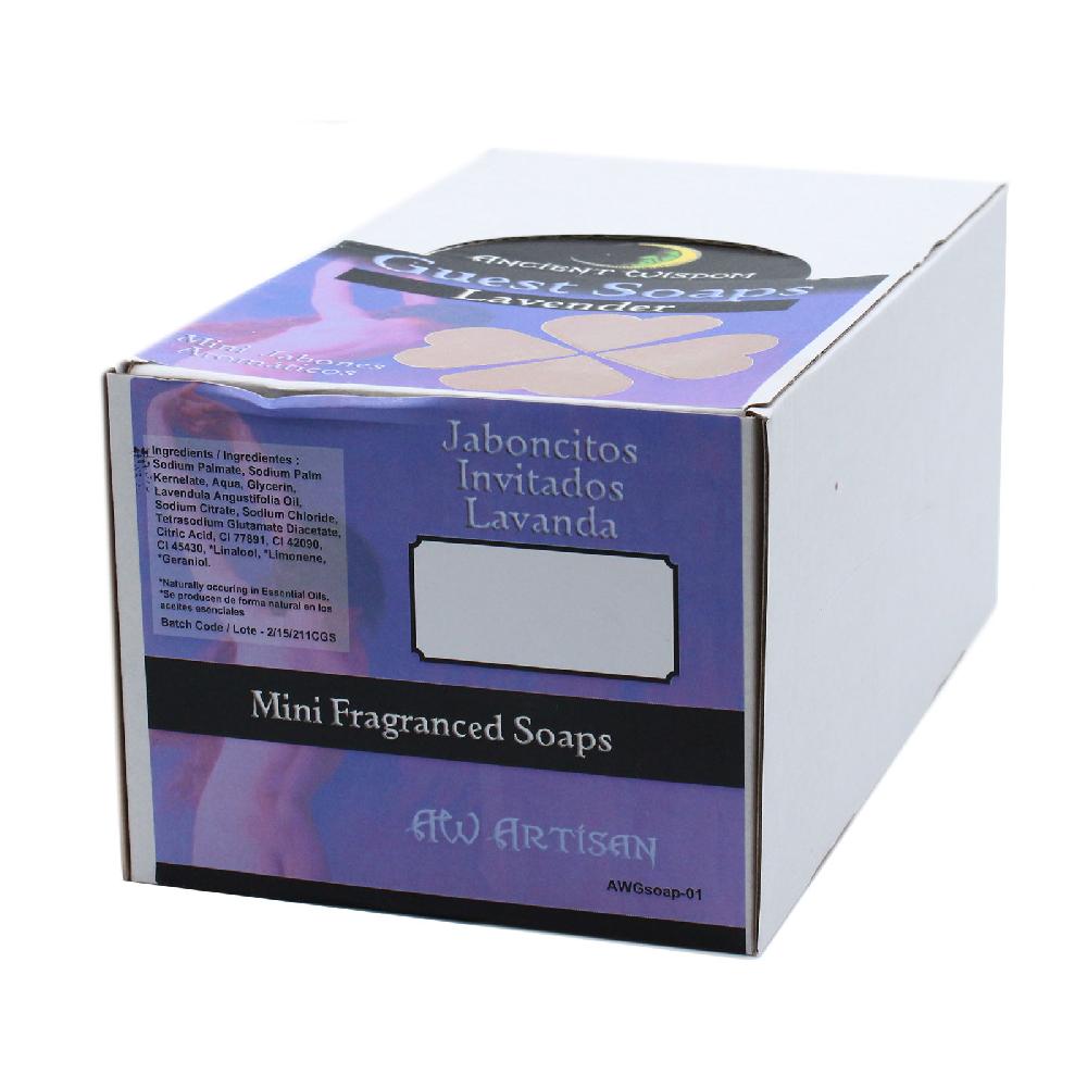 Ancient Wisdom 100x Heart Guest Soap - Lavender