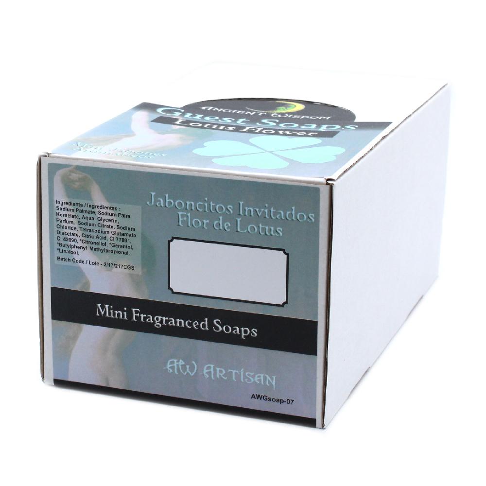 Ancient Wisdom 100x Heart Guest Soap - Lotus Flower