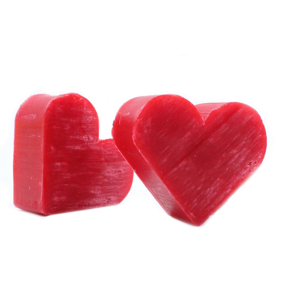 Ancient Wisdom 100x Heart Guest Soap - Raspberry
