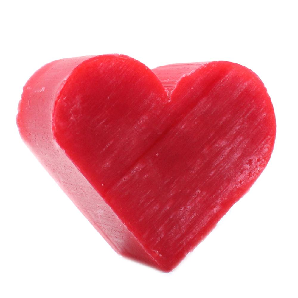 ancient wisdom 100x Heart Guest Soap - Raspberry