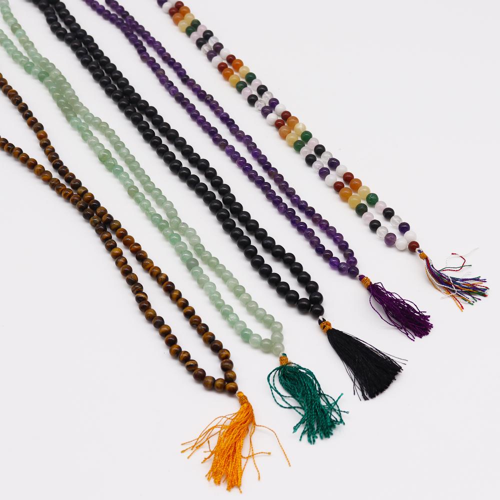 Ancient Wisdom 108 Bead Mala - 9 Planet Astro
