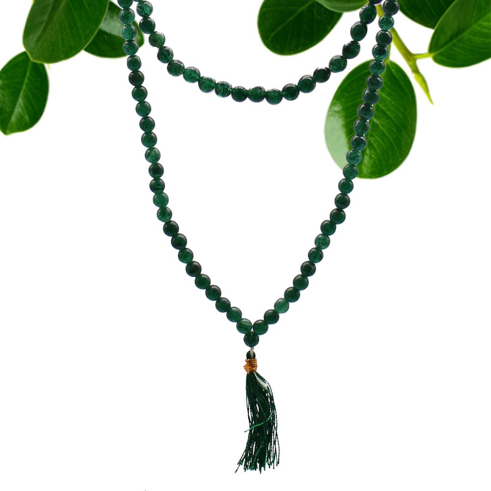 Ancient Wisdom 108 Bead Mala - Jade