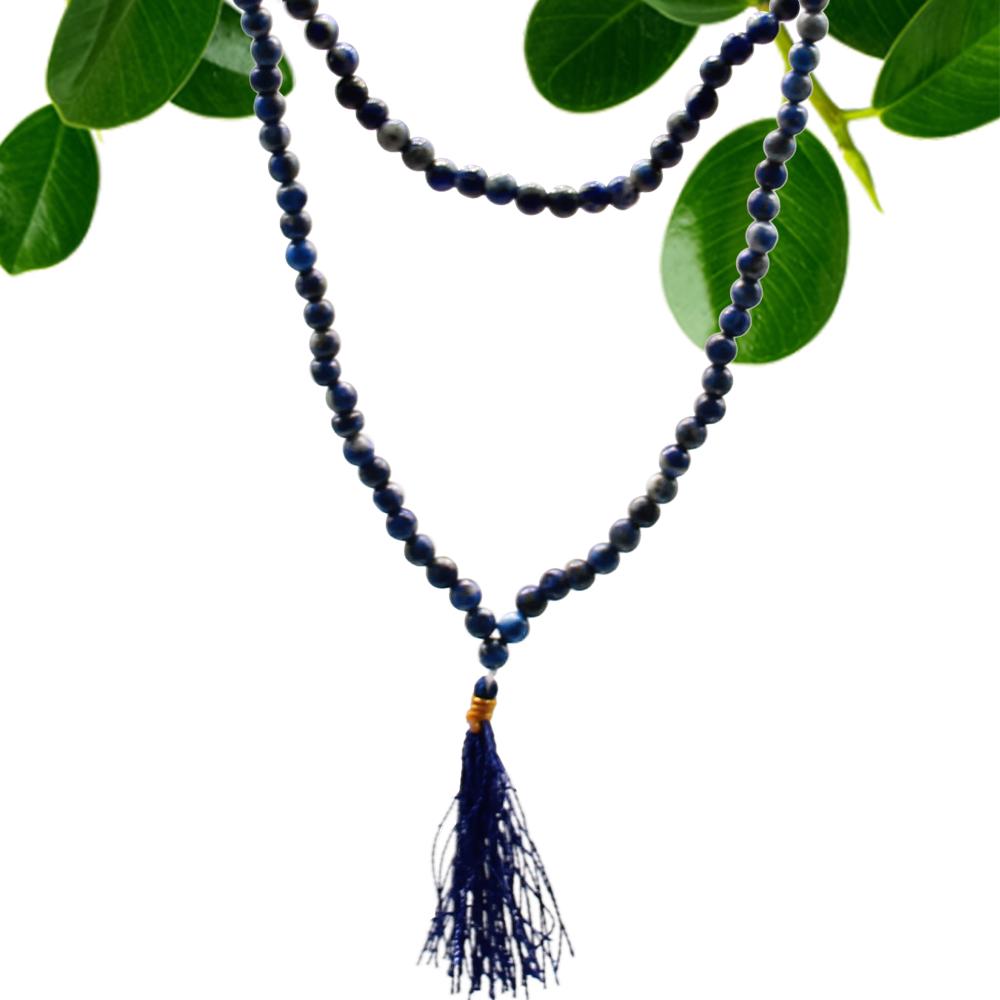 Ancient Wisdom 108 Bead Mala - Lapis