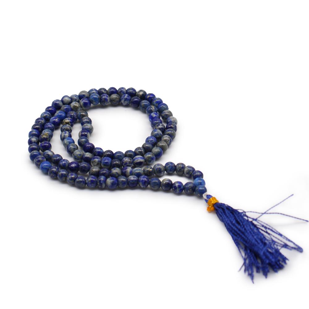 ancient wisdom 108 Bead Mala - Lapis