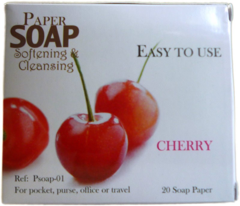 Ancient Wisdom 10x Paper Soaps - Cherry