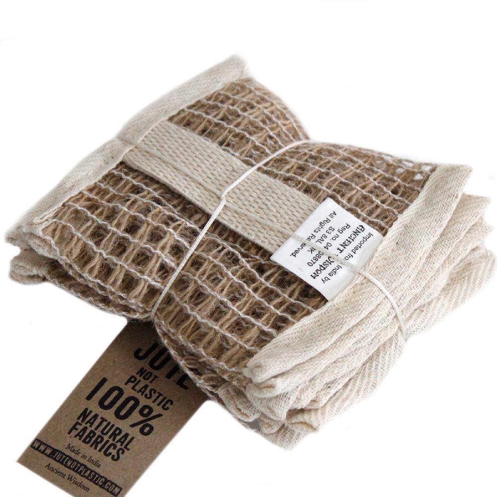 Ancient Wisdom 10x Soft Jute Soap Bag