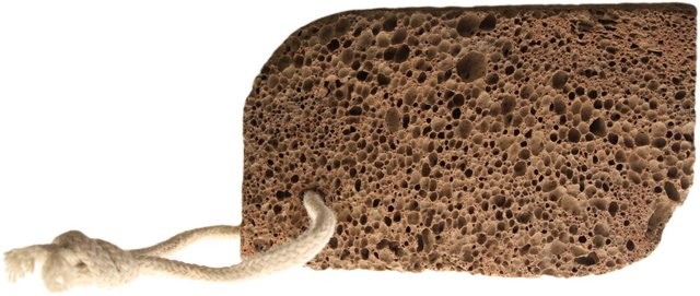 ancient wisdom 10x Volcanic Foot Stone - Lemon Shape