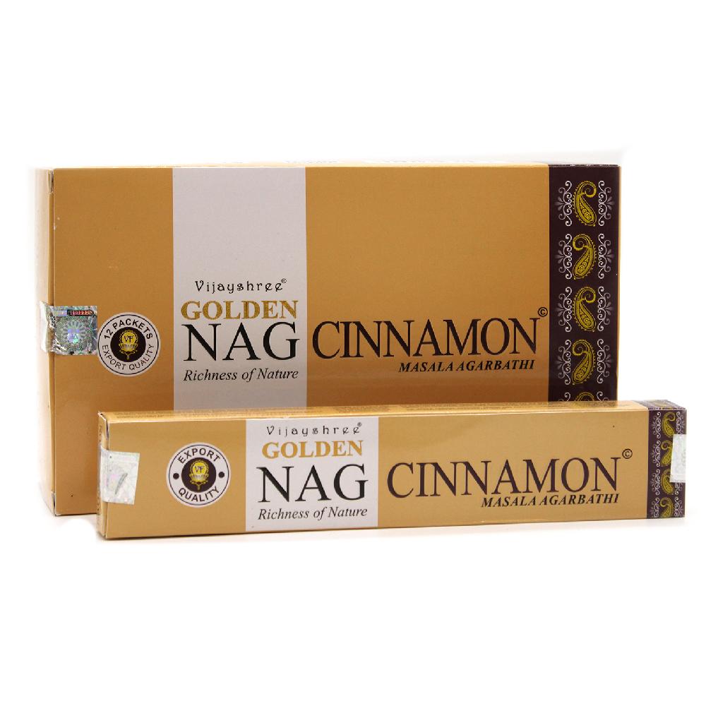 ancient wisdom 12x 15g Golden Nag - Cinnamon