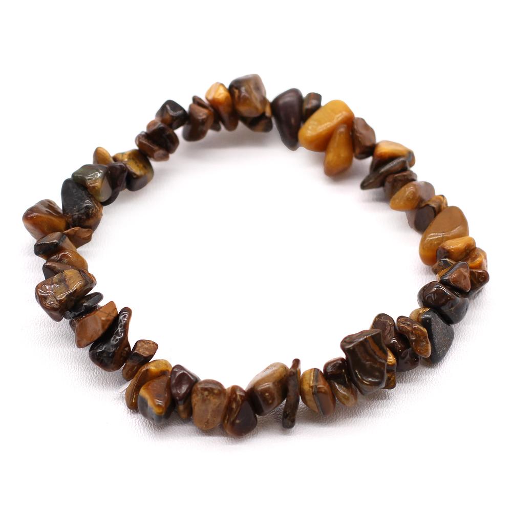 ancient wisdom 12x Chipstone Bracelet - Tiger Eye