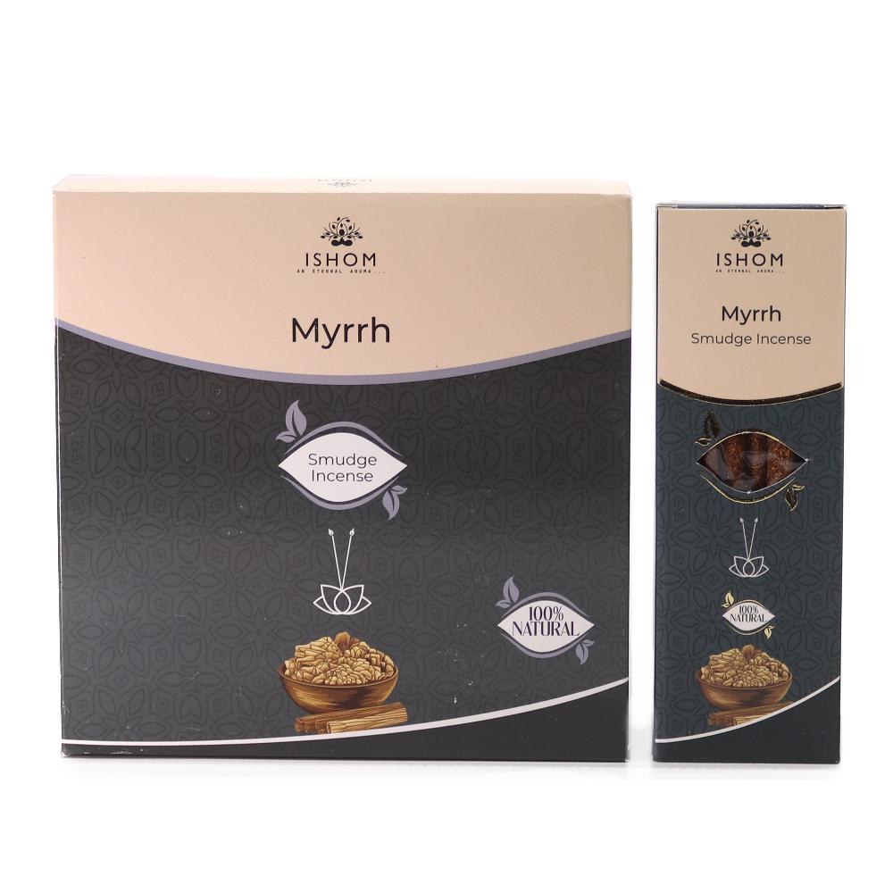 ancient wisdom 12x Ishom Smudge Incense - Myrrh