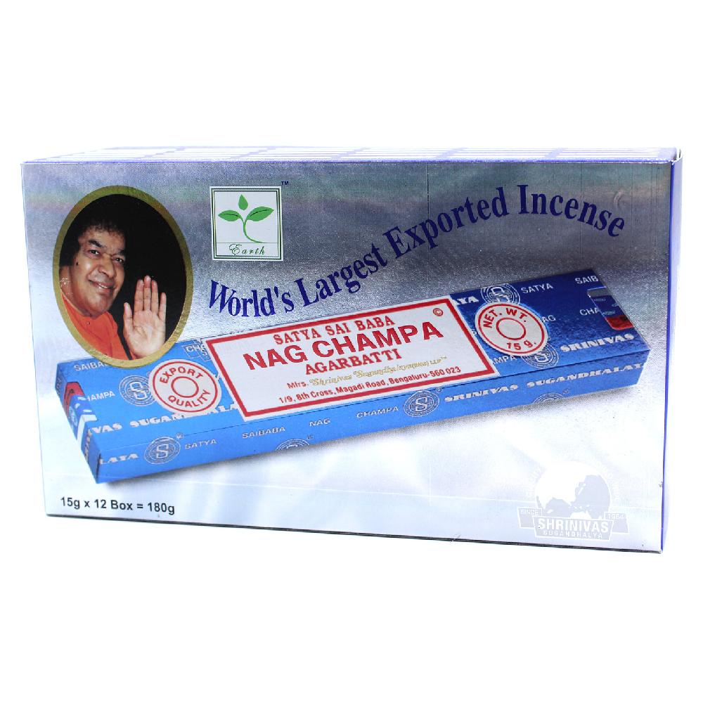 Ancient Wisdom 12x Nag Champa 15g