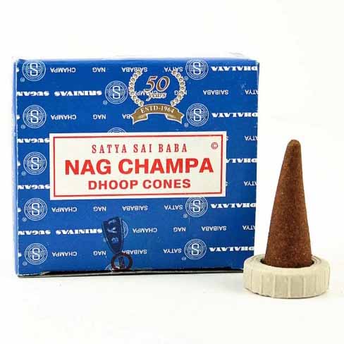 ancient wisdom 12x Nagchampa Dhoop Cones