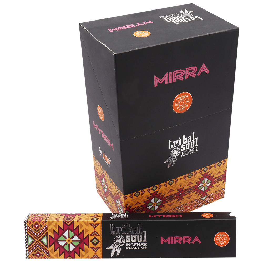 ancient wisdom 12x Tribal Soul Incense- Myrrh