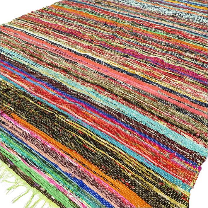 ancient wisdom 151 x 90cm Luxury Rag Rug - Green