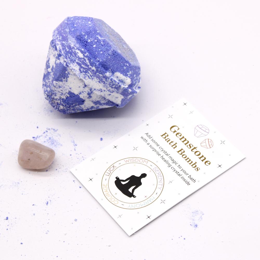 Ancient Wisdom 16x Gemstone Bath Bomb - Very Berry