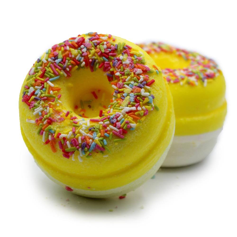 Ancient Wisdom 16x Lemon Meringue Bath Donuts