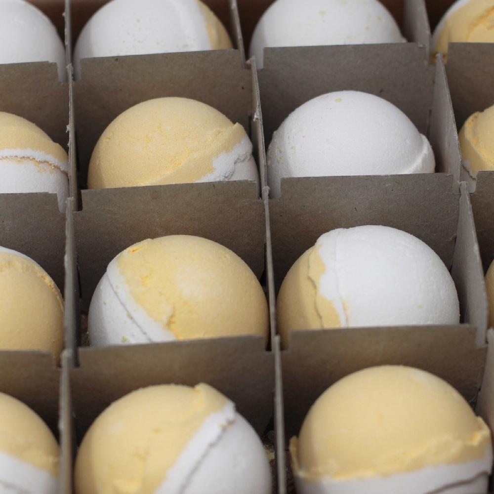 Ancient Wisdom 16x Lemon Meringue Pie Bath Bomb