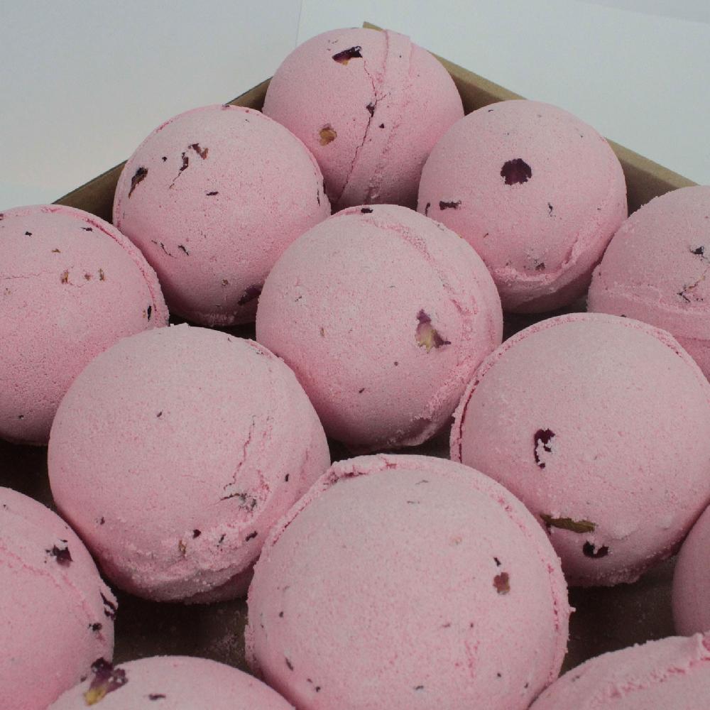 Ancient Wisdom 16x Rose & Petals Bath Bomb