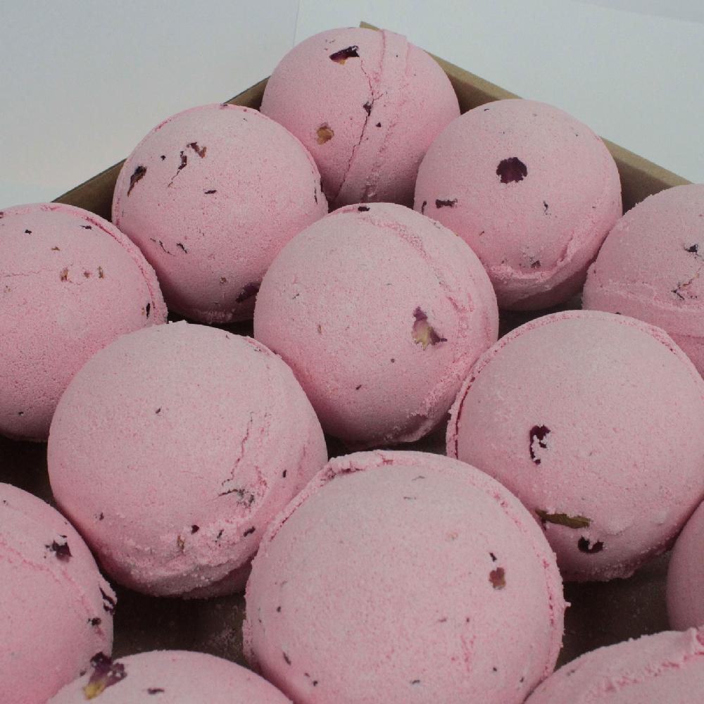 Ancient Wisdom 16x Rose & Petals Bath Bomb