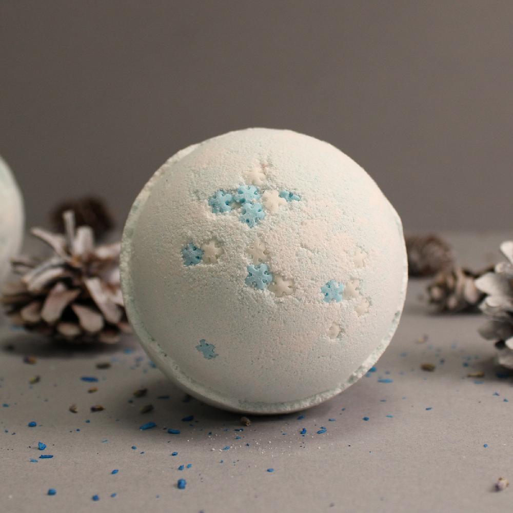 Ancient Wisdom 16x Snowflake Bath Bomb - Blueberries