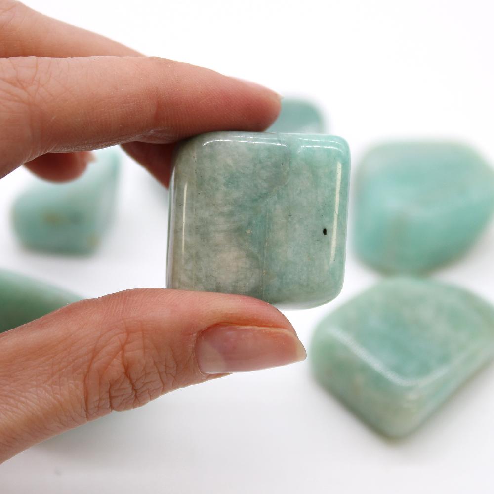 Ancient Wisdom 18x XL Tumble Stones - Amazonite