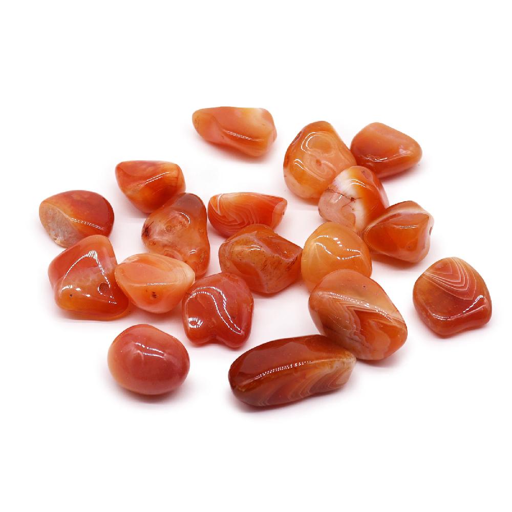 ancient wisdom 18x XL Tumble Stones - Carnelian