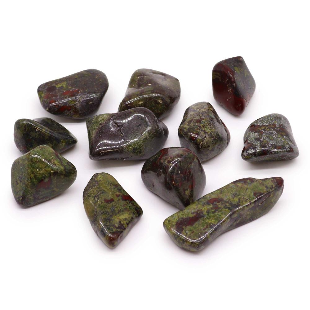 ancient wisdom 18x XL Tumble Stones - Dragon Jasper