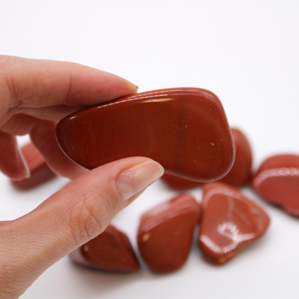 Ancient Wisdom 18x XL Tumble Stones - Jasper - Red