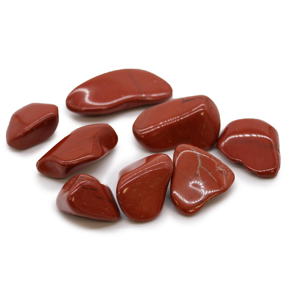 ancient wisdom 18x XL Tumble Stones - Jasper - Red