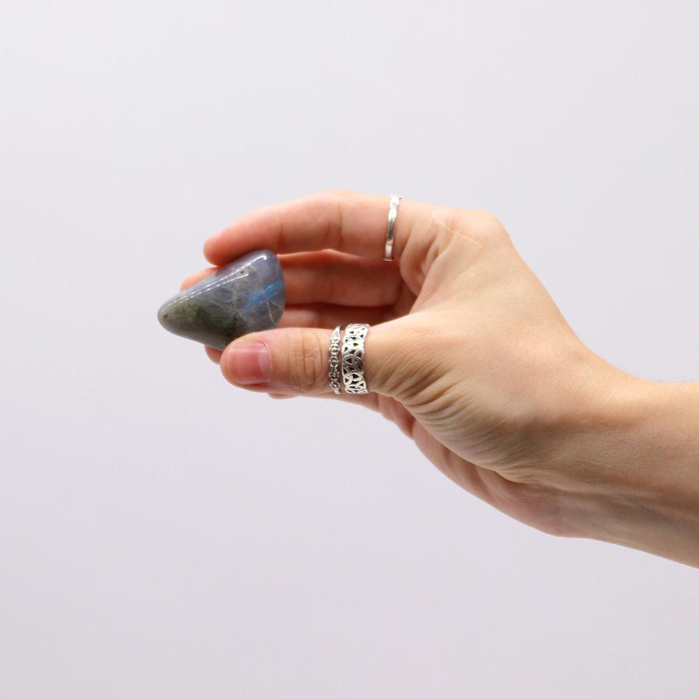 Ancient Wisdom 18x XL Tumble Stones - Labradorite