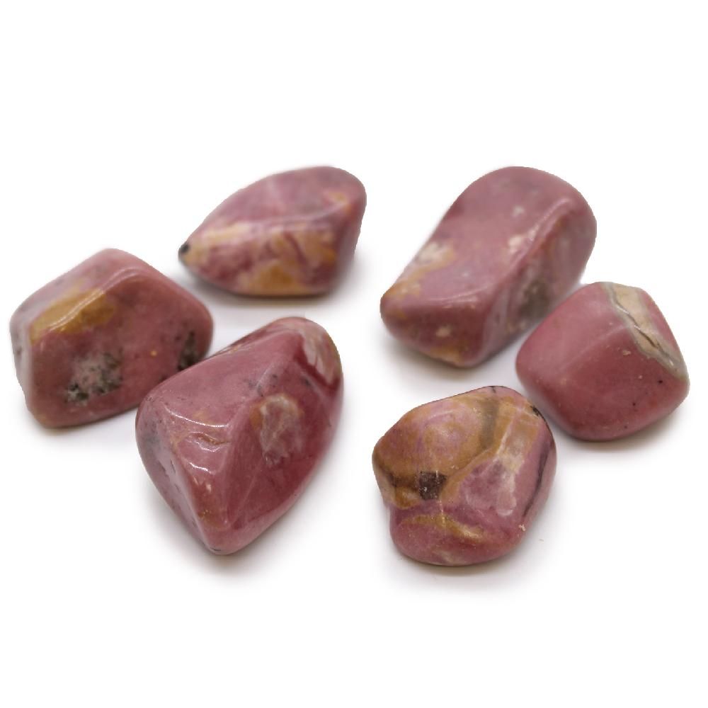 ancient wisdom 18x XL Tumble Stones - Rhodonite