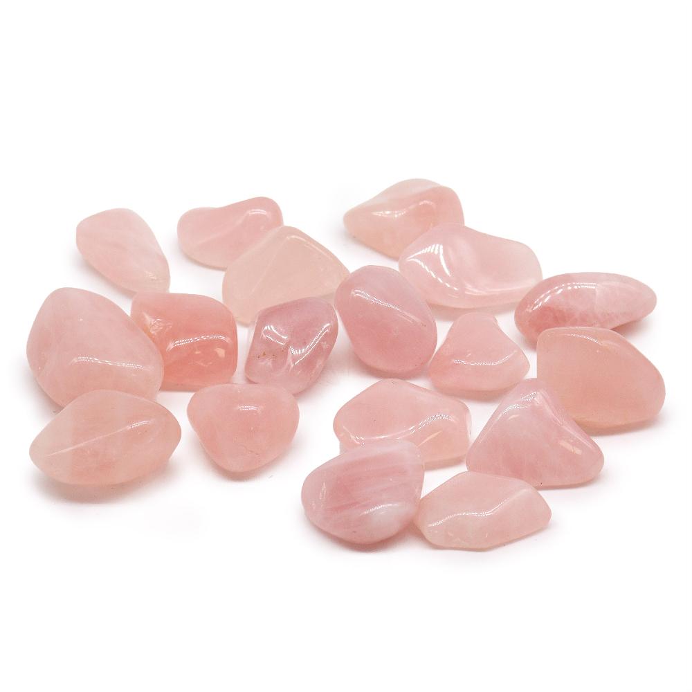 ancient wisdom 18x XL Tumble Stones - Rose Quartz