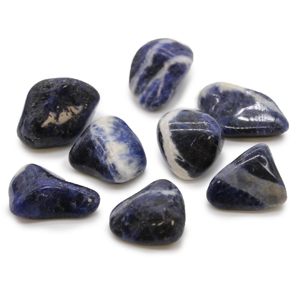 ancient wisdom 18x XL Tumble Stones - Sodalite