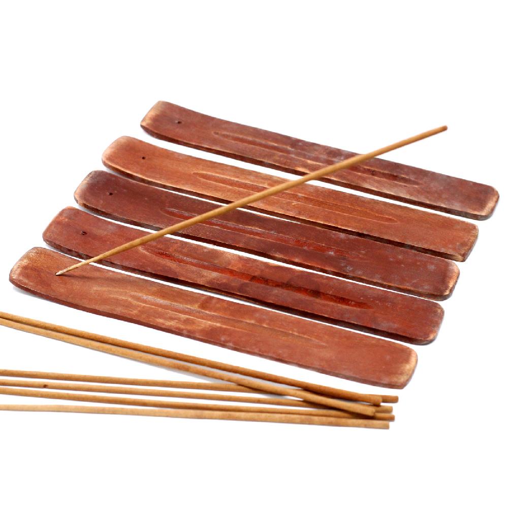 Ancient Wisdom 20x Plain Mango Wood Ashcatcher
