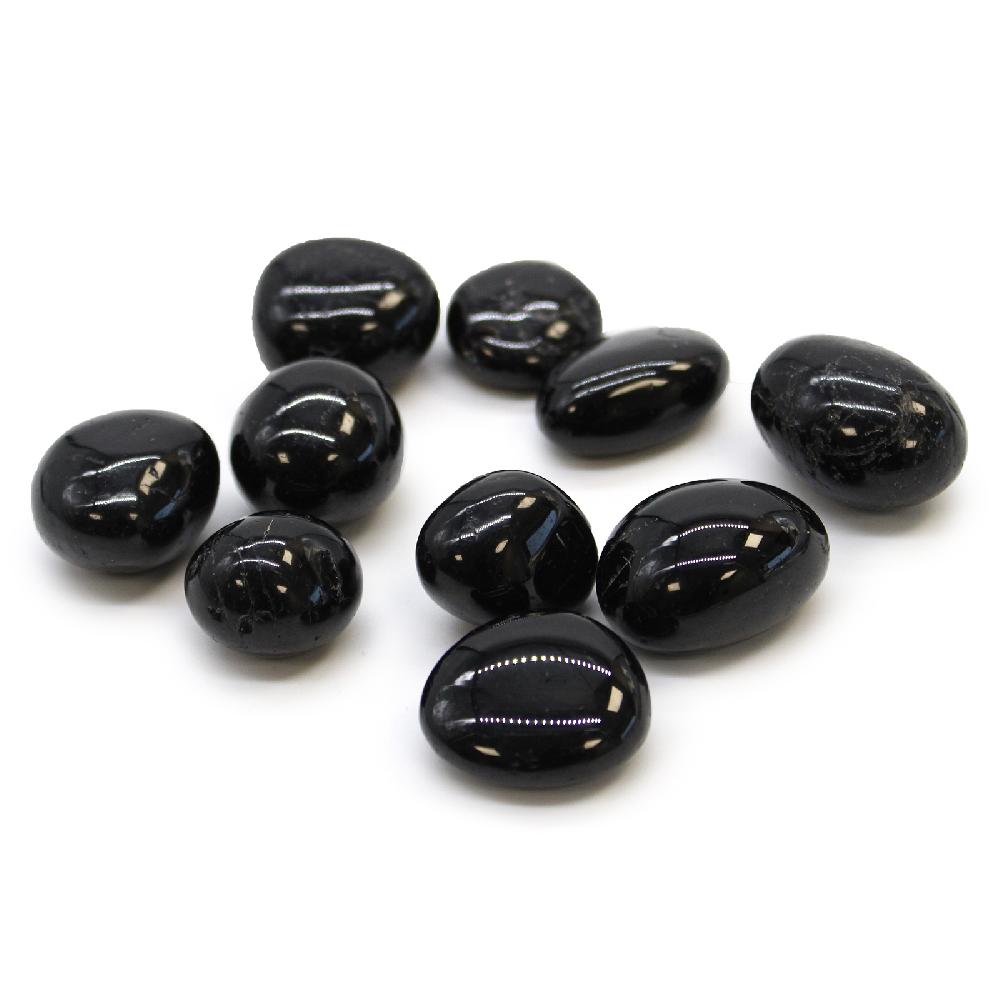ancient wisdom 24x L Tumble Stone - Black Tourmaline