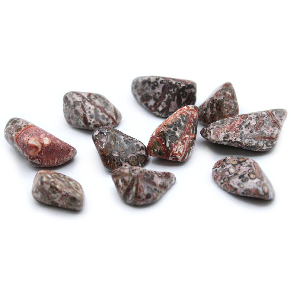 ancient wisdom 24x L Tumble Stone - Leopard Skin