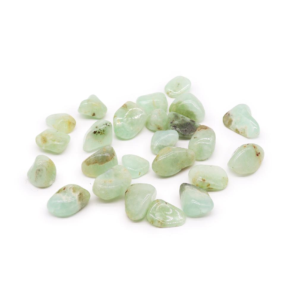 ancient wisdom 24x L Tumble Stone - Prehnite