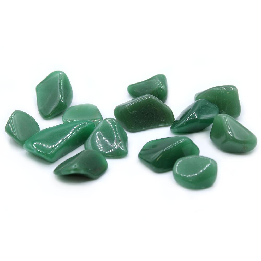 ancient wisdom 24x L Tumble Stone - Quartz Green