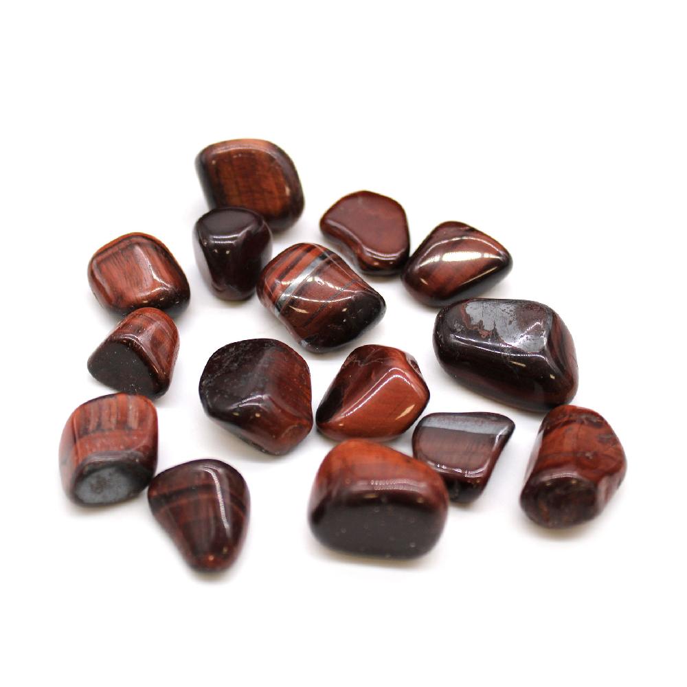 ancient wisdom 24x L Tumble Stone - Red Tiger Eye