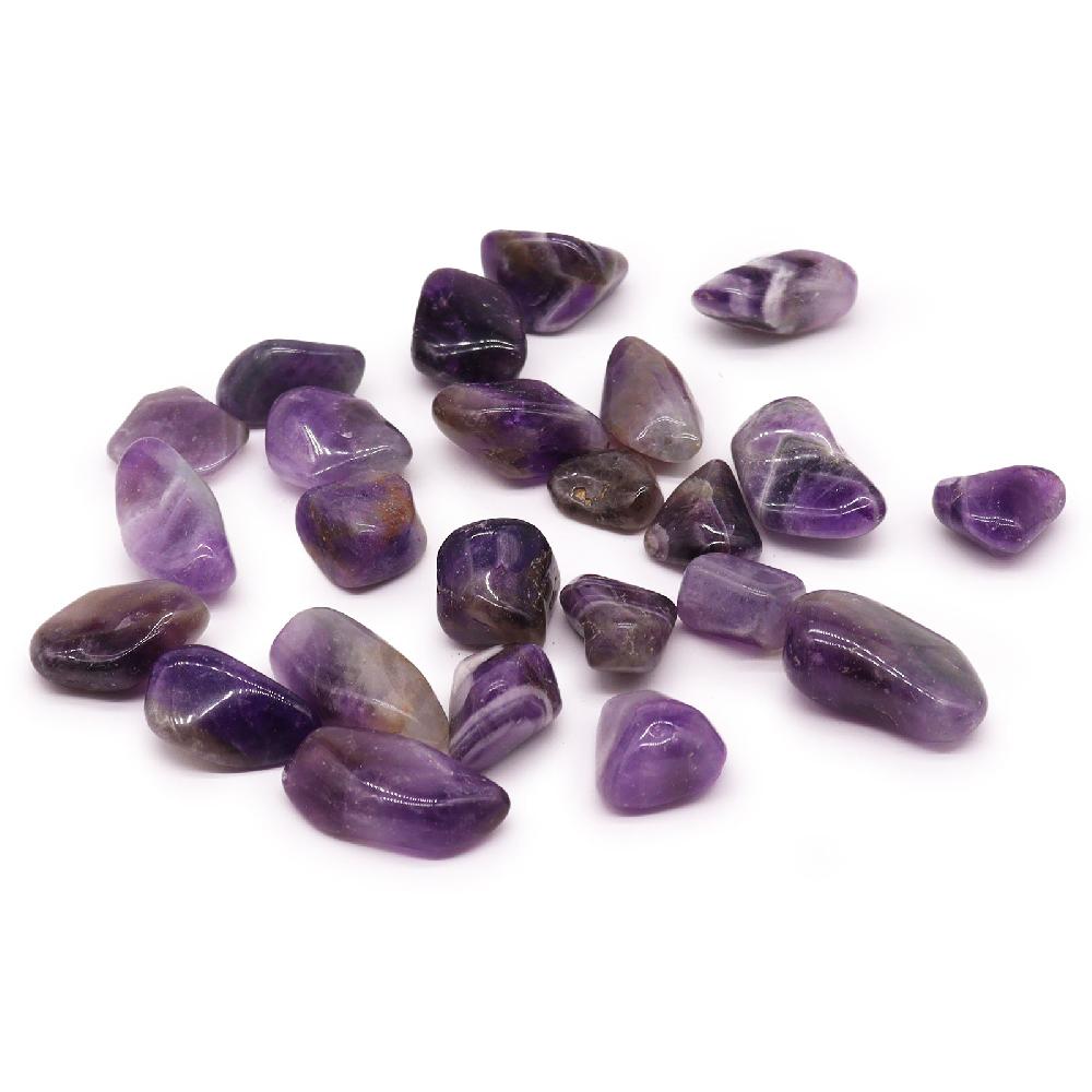 ancient wisdom 24x L Tumble Stones - Amethyst C