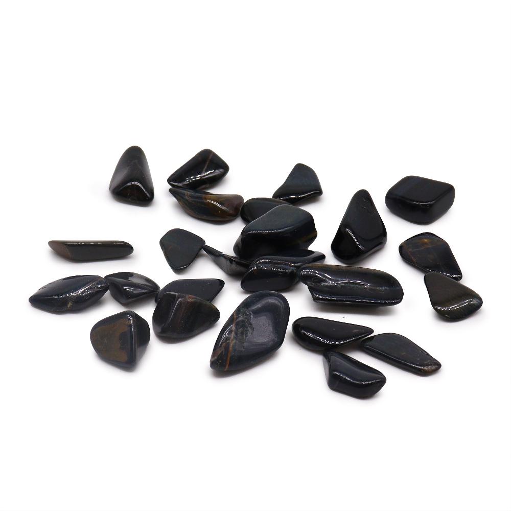 ancient wisdom 24x M Tumble Stone - Blue Tiger Eye