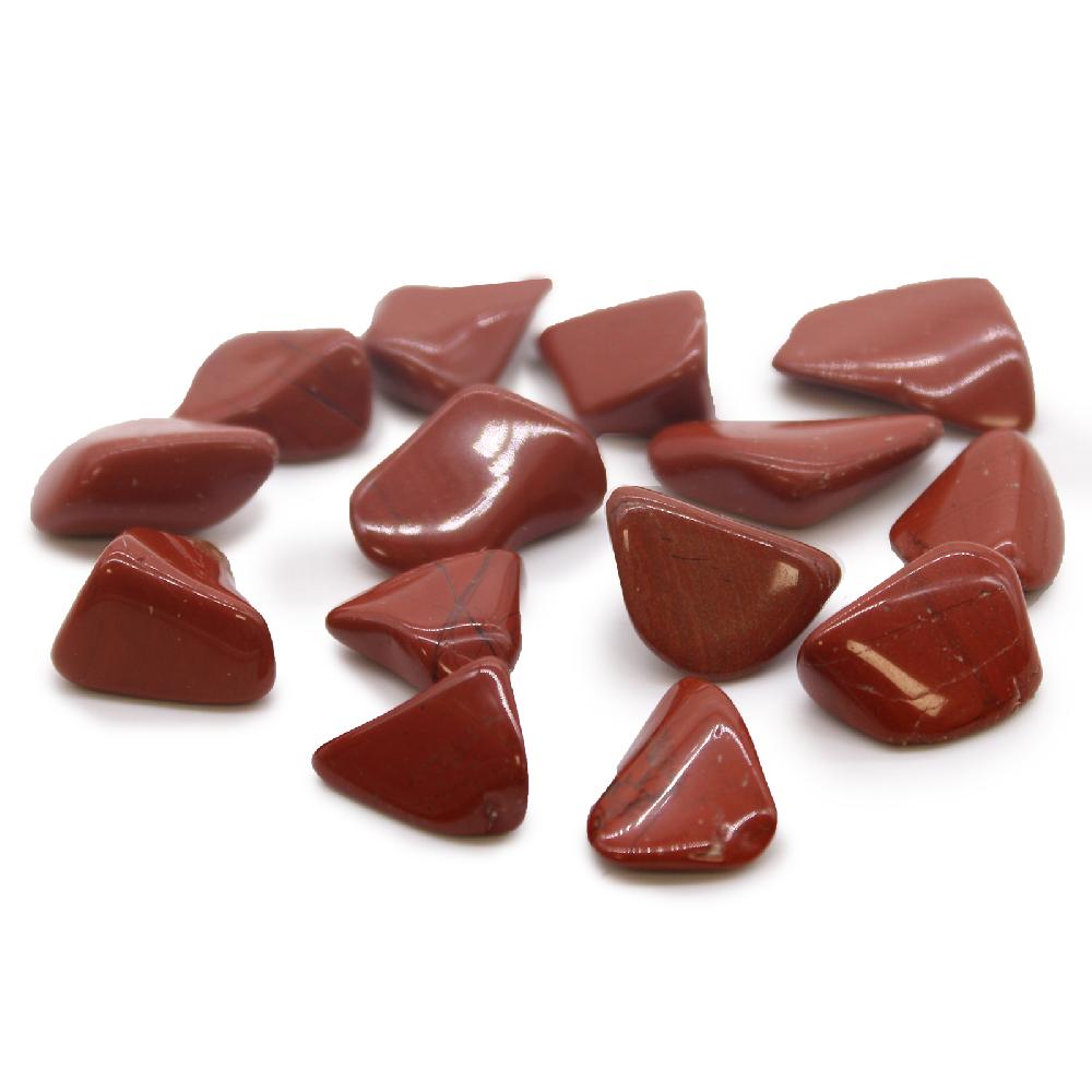 ancient wisdom 24x M Tumble Stone - Jasper - Red