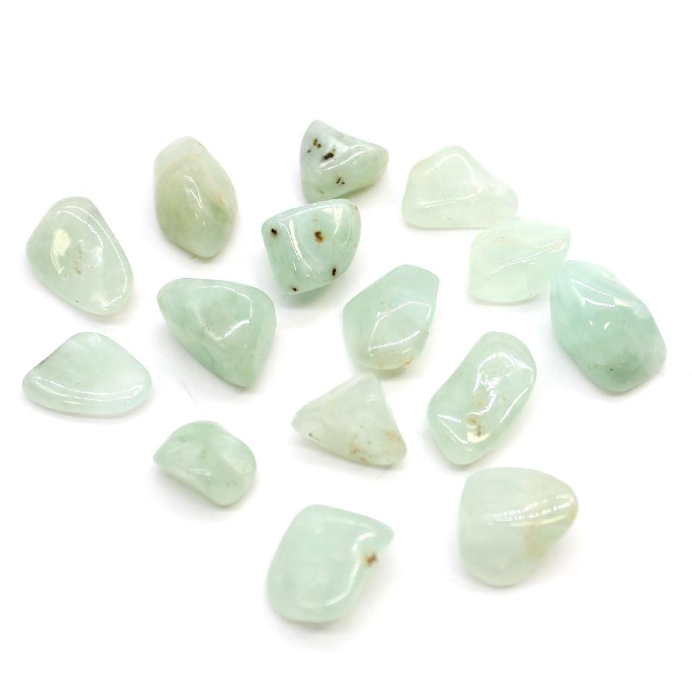 ancient wisdom 24x M Tumble Stone - Prehnite
