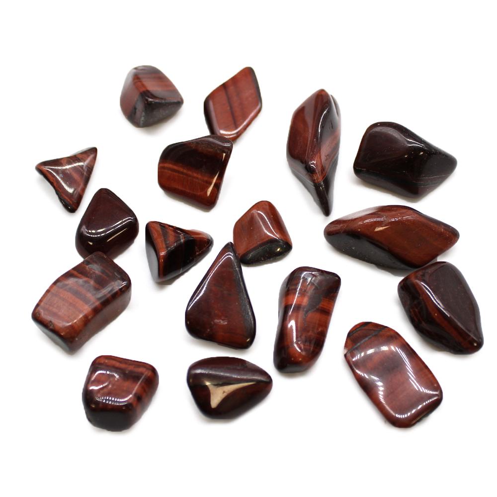 Ancient Wisdom 24x M Tumble Stone - Red Tiger Eye