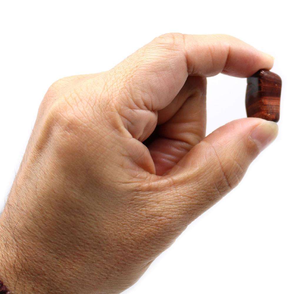 Ancient Wisdom 24x M Tumble Stone - Red Tiger Eye
