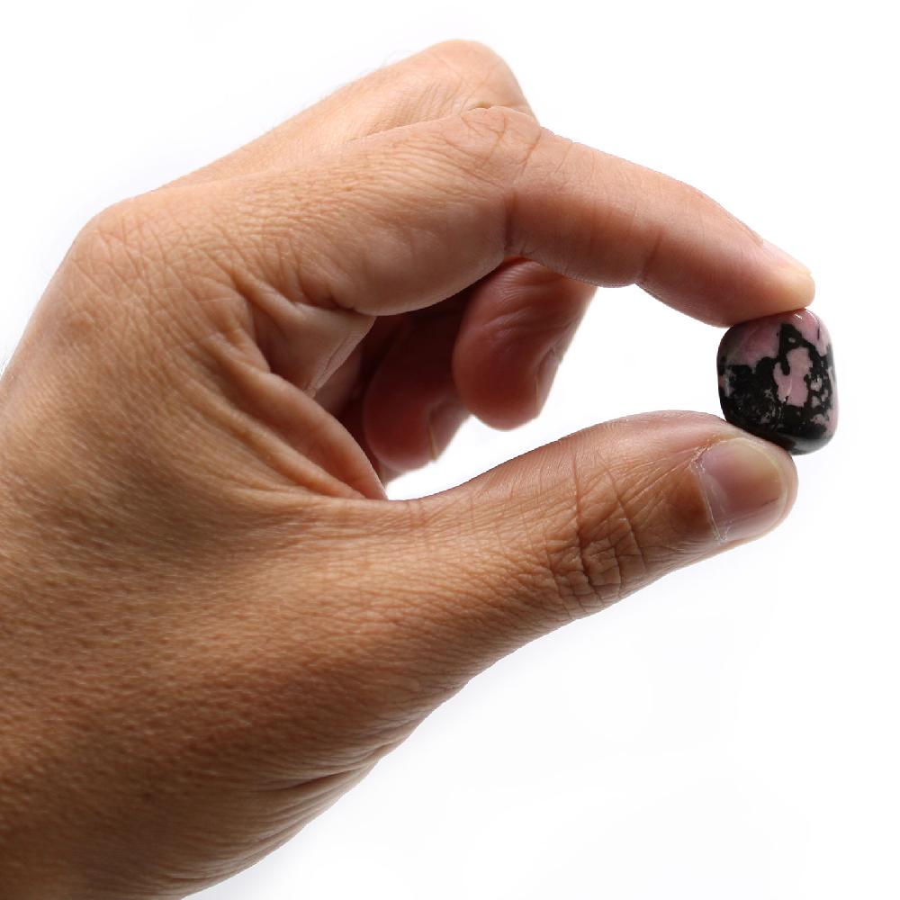 Ancient Wisdom 24x M Tumble Stone - Rhodonite