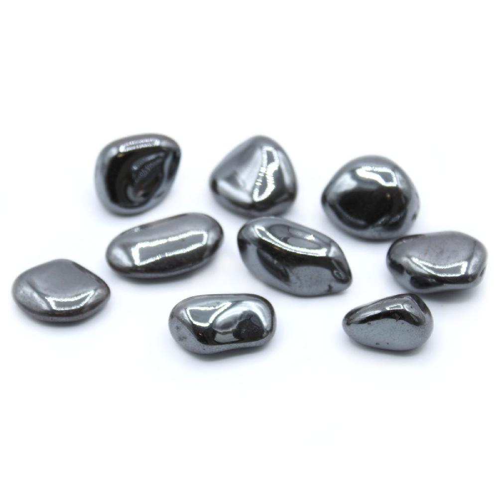 ancient wisdom 24x XL Tumble Stone - Hematite