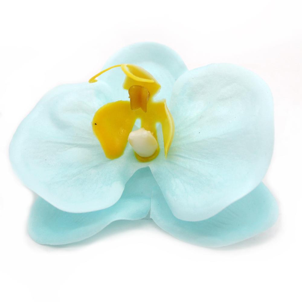 Ancient Wisdom 25x Craft Soap Flower - Orchid - Blue