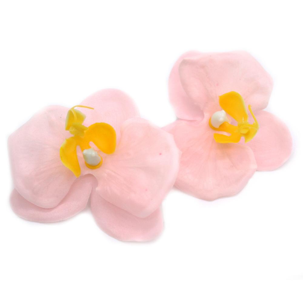 Ancient Wisdom 25x Craft Soap Flower - Orchid - Pink