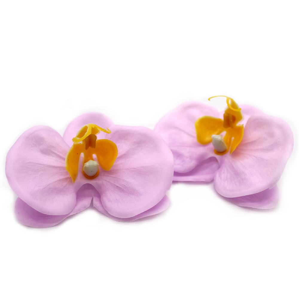 Ancient Wisdom 25x Craft Soap Flower - Orchid - Purple